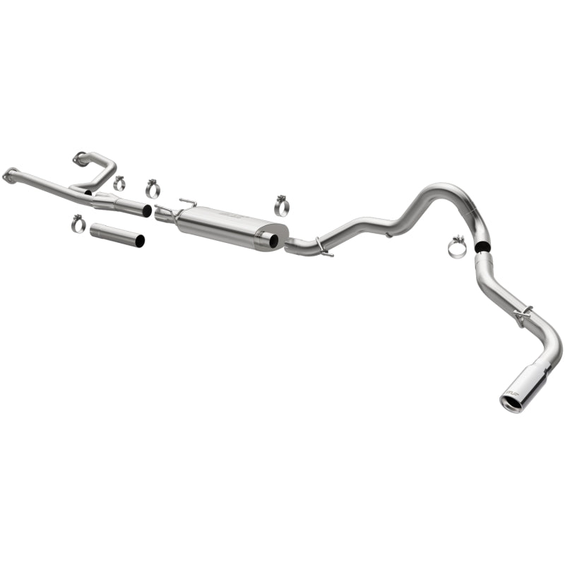 MagnaFlow 22+ Toyota Tundra Street Series 3in Single Straight Driver Side Rear Cat-Back Exhaust-Catback-Deviate Dezigns (DV8DZ9)