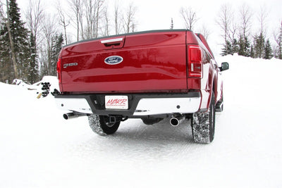 MBRP 2015 Ford F-150 5.0L 3in Cat Back Dual Split Rear Exit AL Exhaust System-Catback-Deviate Dezigns (DV8DZ9)