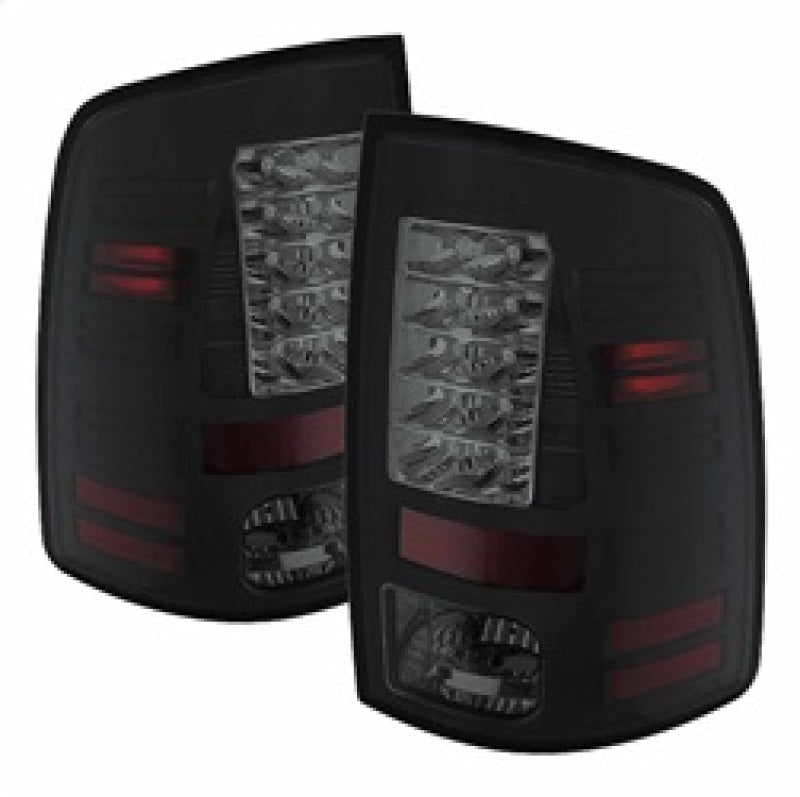 Spyder Dodge Ram 1500 09-14 LED Tail Lights Incandescent- Blk Smke ALT-YD-DRAM09-LED-BSM-Tail Lights-Deviate Dezigns (DV8DZ9)