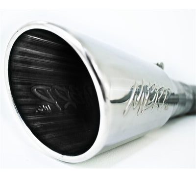 MBRP 10-12 Dodge/Chrysler 2500/3500 Cummins 6.7L Filter Back Single Side Exit Alum Exhaust-DPF Back-Deviate Dezigns (DV8DZ9)