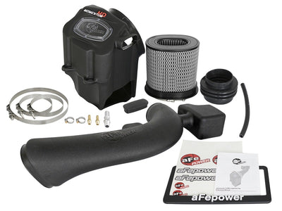 aFe Momentum GT Pro DRY S Cold Air Intake System 2017 Ford Superduty V8-6.2L-Air Filters - Universal Fit-Deviate Dezigns (DV8DZ9)