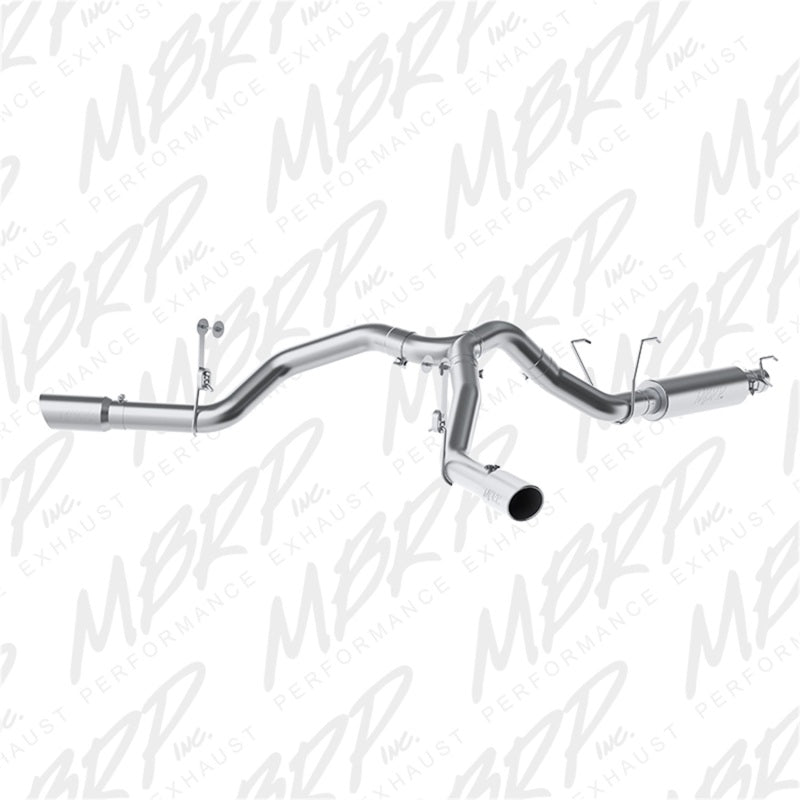 MBRP 14-16 Ram 2500 6.4L 4in 409 SS Dual Side Split Outlet Cat Back Exhaust-Catback-Deviate Dezigns (DV8DZ9)