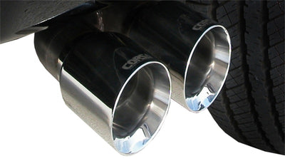 Corsa 11-13 Ford F-150 EcoBoost 3.5L V6 Polished Sport Cat-Back Exhaust-Catback-Deviate Dezigns (DV8DZ9)