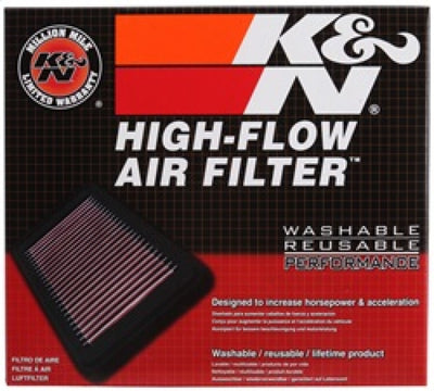 K&N 2017 Nissan Titan V8-5.6L F/I Drop In Replacement Air Filter-Air Filters - Drop In-Deviate Dezigns (DV8DZ9)