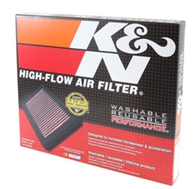 K&N Replacement Panel Air Filter for Toyota 2014 Tundra 4.6L/5.7L/ 2014 Sequoia 5.7L V8-Air Filters - Drop In-Deviate Dezigns (DV8DZ9)