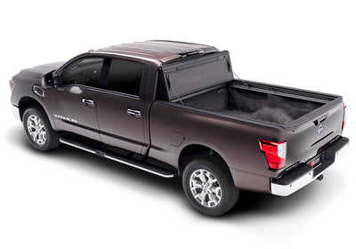 BAK 17-20 Nissan Titan 5ft 6in Bed BAKFlip MX4 Matte Finish-Tonneau Covers - Hard Fold-Deviate Dezigns (DV8DZ9)