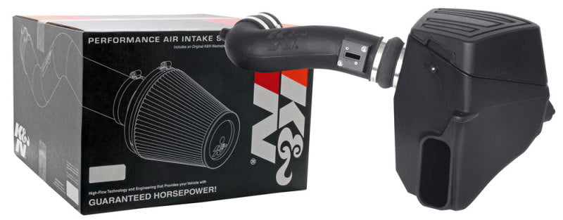 K&N 19-20 Chevrolet 1500 2.7L L4 F/I Aircharger Performance Intake System-Cold Air Intakes-Deviate Dezigns (DV8DZ9)