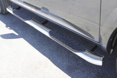 Lund 10-17 Dodge Ram 2500 Crew Cab 5in. Curved Oval SS Nerf Bars - Polished-Nerf Bars-Deviate Dezigns (DV8DZ9)