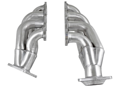 aFe Power Twisted Steel Headers 409 Stainless Steel 02-13 GM Silverado/Sierra 1500 V8 GMT800/GMT900-Headers & Manifolds-Deviate Dezigns (DV8DZ9)