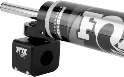 Fox 08-16 Ford Superduty 2.0 Performance Series 8.2in. TS Stabilizer Bottom Axle Mount 1 1/8in Shaft-Steering Stabilizer-Deviate Dezigns (DV8DZ9)