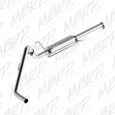 MBRP 2004-2005 Dodge Ram Hemi 1500 5.7L SC/CC-SB Cat Back Single Side AL P Series Exhaust-Catback-Deviate Dezigns (DV8DZ9)