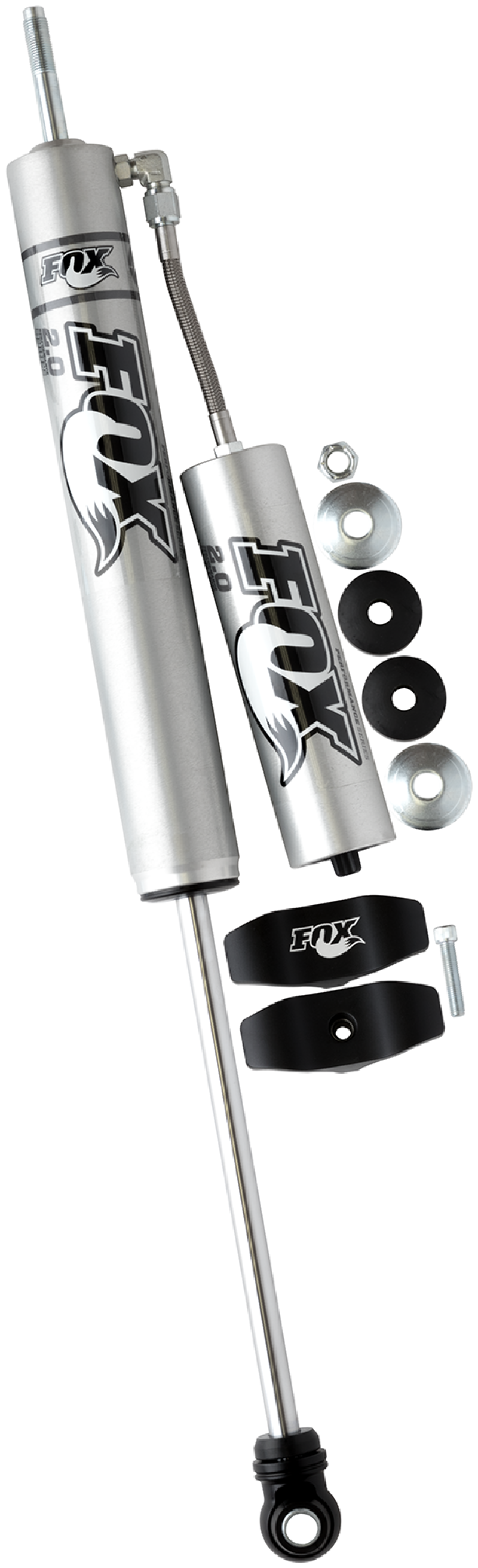Fox 05+ Ford SD 2.0 Performance Series 11.1in. Smooth Body Remote Res. Front Shock / 5.5-7in. Lift-Shocks and Struts-Deviate Dezigns (DV8DZ9)