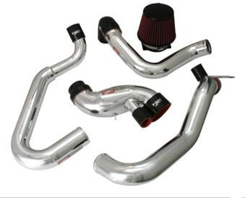 Injen 03-06 Evo 8/9/MR Cast Aluminum Intake System w/ Full Intercooler Piping Polished Short Ram Int-Cold Air Intakes-Deviate Dezigns (DV8DZ9)