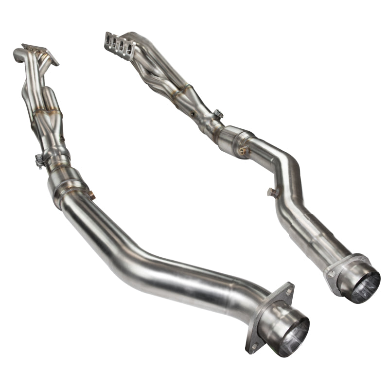 Kooks 12+ Jeep Grand Cherokee 6.4L 1-7/8in x 3in SS Longtube Headers w/Green Catted Connection Pipes-Headers & Manifolds-Deviate Dezigns (DV8DZ9)