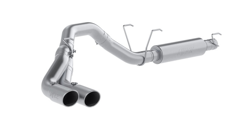 MBRP 14-16 Ram 2500/3500 6.4L 4in 409 SS Single Side Dual Outlet Cat Back Exhaust-Catback-Deviate Dezigns (DV8DZ9)