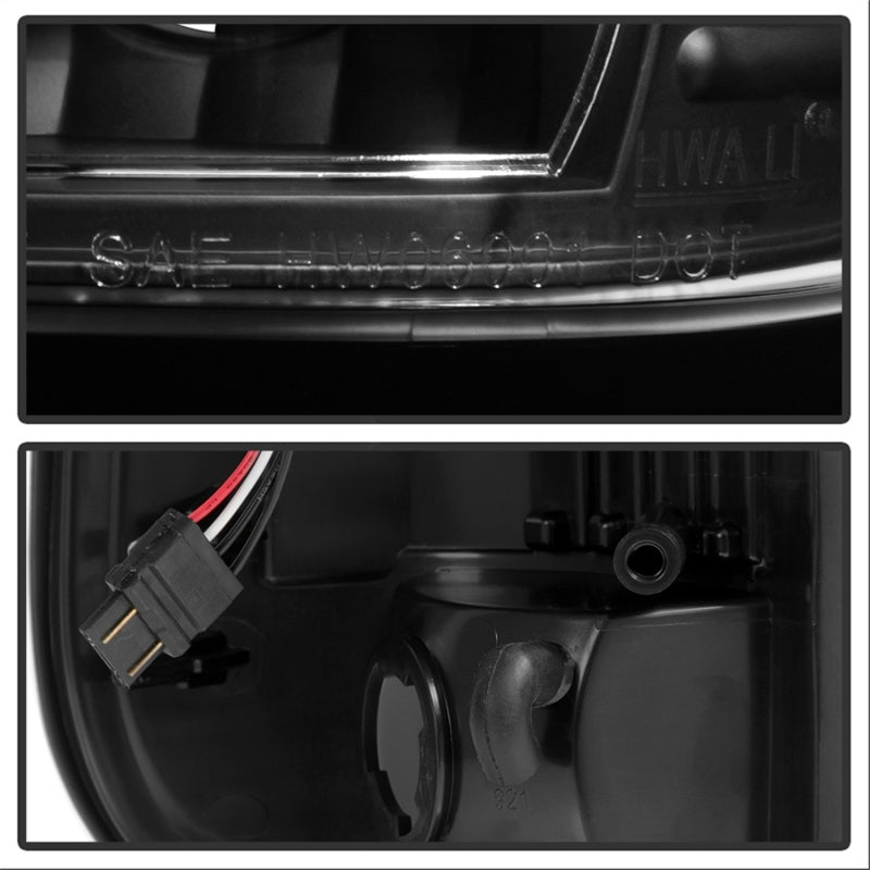 xTune Ford F150 Styleside 97-03 Light Bar LED Tail Lights - Black ALT-ON-FF15097-LBLED-BK-Tail Lights-Deviate Dezigns (DV8DZ9)