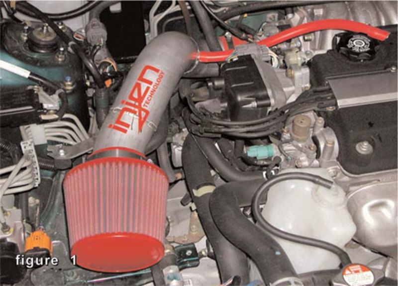 Injen 94-01 Acura Integra GSR L4 1.8L Black IS Short Ram Cold Air Intake-Cold Air Intakes-Deviate Dezigns (DV8DZ9)