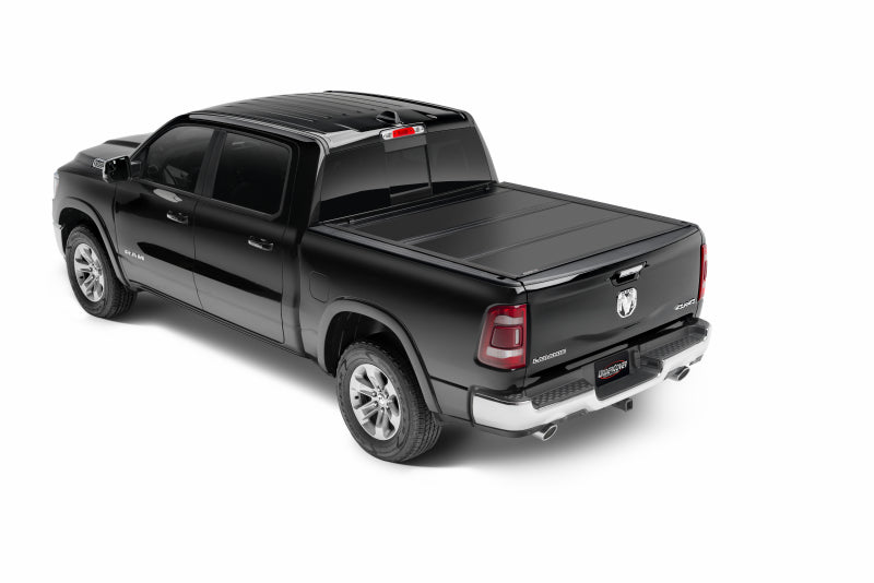 UnderCover 19-20 Ram 1500 6.4ft Ultra Flex Bed Cover - Matte Black Finish-Bed Covers - Folding-Deviate Dezigns (DV8DZ9)