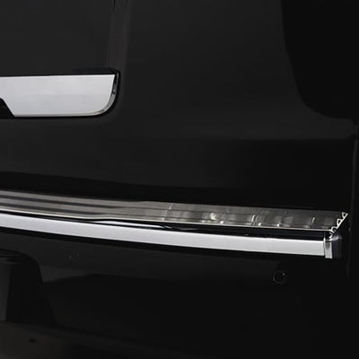 Putco 07-14 Cadillac Escalade ESV - Stainless Steel Rear Bumper Cover-Bumpers - Steel-Deviate Dezigns (DV8DZ9)
