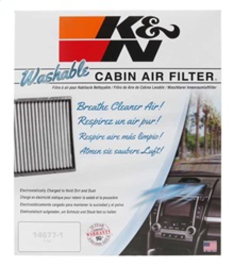 K&N 16-18 Nissan Titan XD Cabin Air Filter (Set of 2)-Cabin Air Filters-Deviate Dezigns (DV8DZ9)