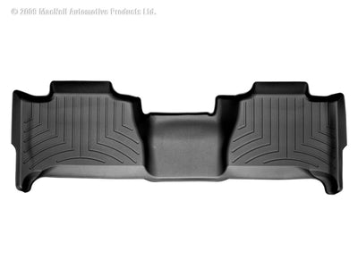 WeatherTech 07-13 Cadillac Escalade Rear FloorLiner - Black-Floor Mats - Rubber-Deviate Dezigns (DV8DZ9)