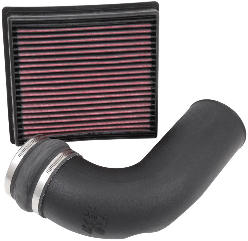 K&N 13-15 RAM 2500/3500 L6-6.7L DSL Performance Intake Kit-Cold Air Intakes-Deviate Dezigns (DV8DZ9)