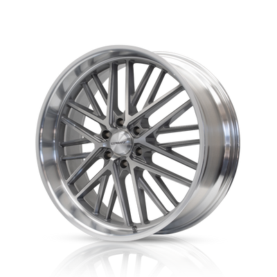 Corsart - Kingpin 6 / 24x10 / 6x135 / ET25 - Gloss Brushed With Diamond Cut Lip-Wheels-Deviate Dezigns (DV8DZ9)