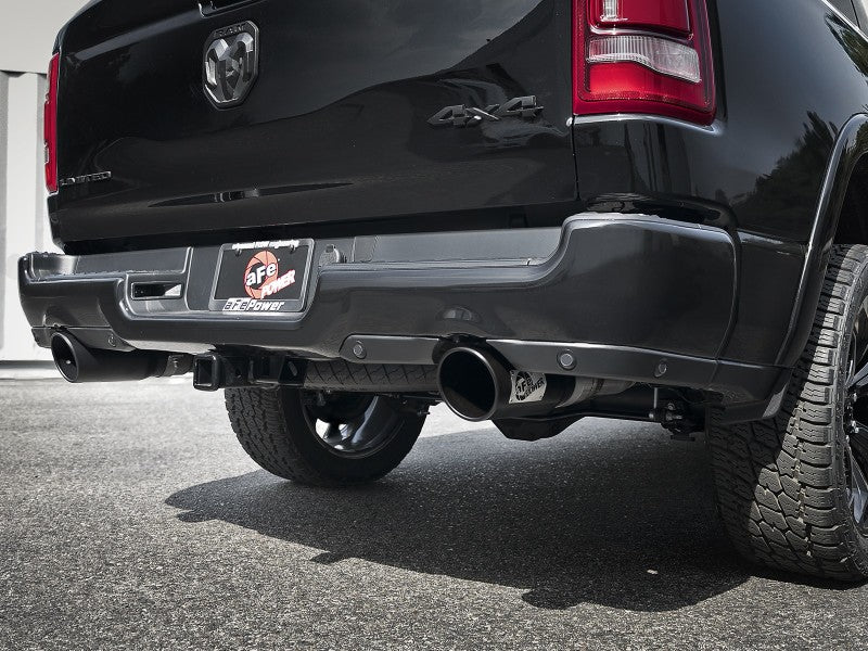 aFe Gemini XV 3in 304 SS Cat-Back Exhaust 19-21 Ram 1500 V8 5.7L Hemi w/ Black Tips-Catback-Deviate Dezigns (DV8DZ9)