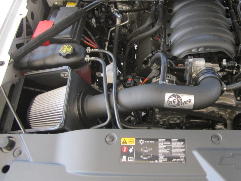 aFe MagnumFORCE Intake Stage-2 Pro Dry S 14-17 GM Silverado/Sierra 1500 V8 5.3L/6.2L-Cold Air Intakes-Deviate Dezigns (DV8DZ9)