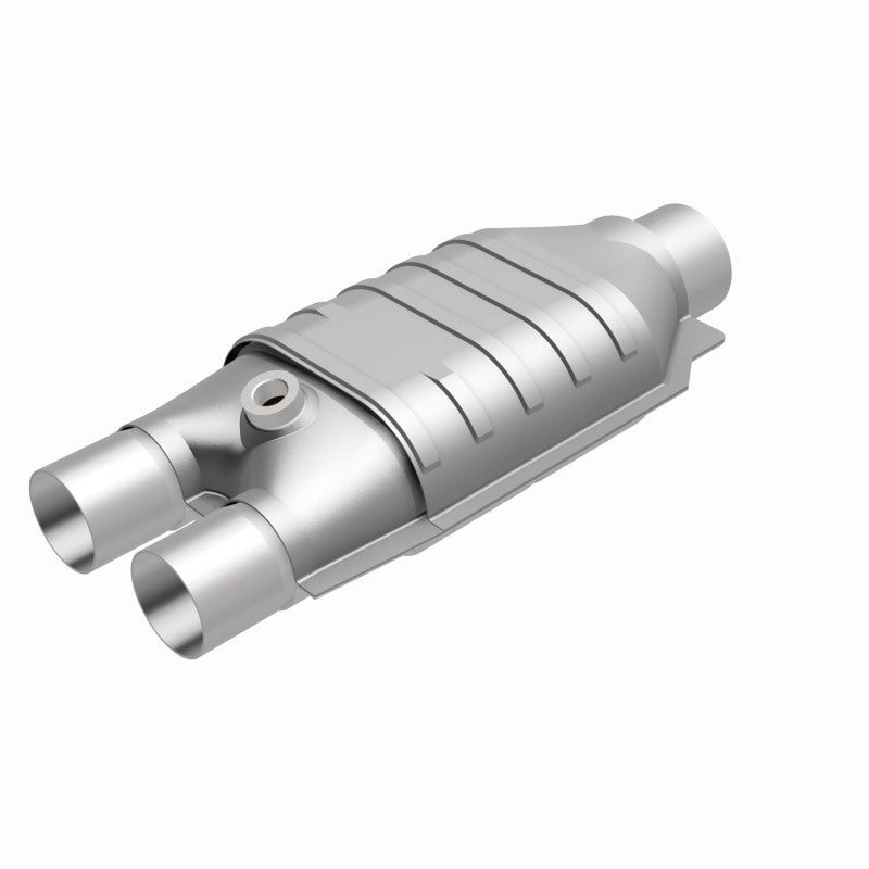 MagnaFlow Conv Univ 2/2.5 D/S Single O2 FED-Catalytic Converter Universal-Deviate Dezigns (DV8DZ9)