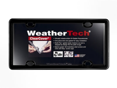 WeatherTech ClearCover Frame Kit - Black-License Frame-Deviate Dezigns (DV8DZ9)