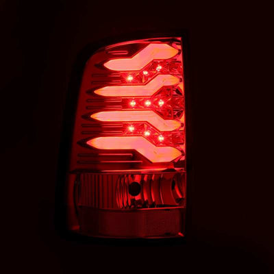 AlphaRex 09-18 Dodge Ram 1500 PRO-Series LED Tail Lights Red Smoke-Tail Lights-Deviate Dezigns (DV8DZ9)