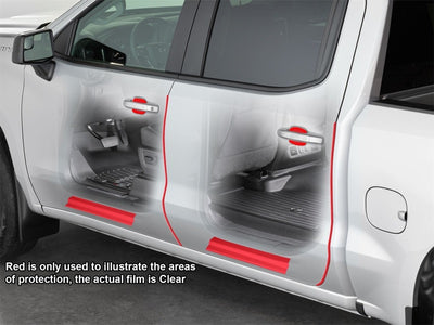 WeatherTech 2019+ Chevrolet Silverado 2500/3500 Scratch Protection - Transparent-Paint Protection Film-Deviate Dezigns (DV8DZ9)