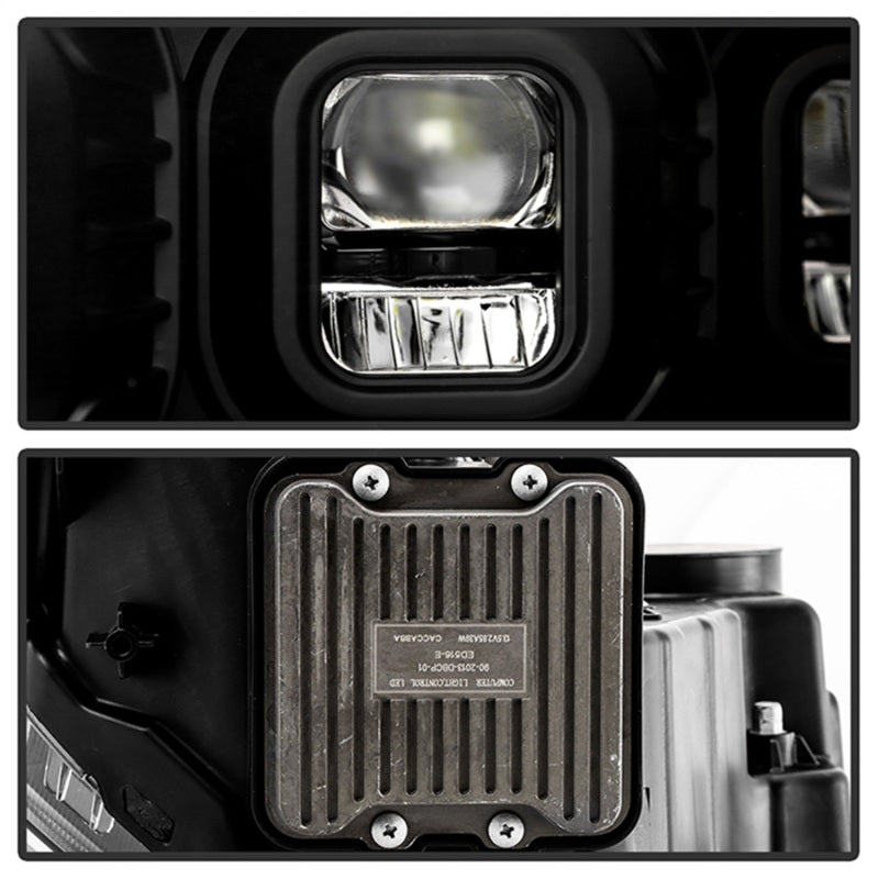 Spyder 19-22 Dodge Ram 2500/3500 (Halogen Model Only) Proj. Headlights (PRO-YD-DR19HDHALAP-SEQ-BK)-Headlights-Deviate Dezigns (DV8DZ9)
