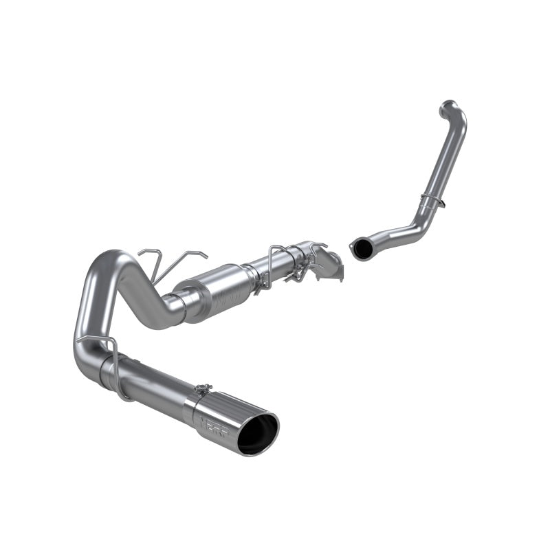 MBRP 2003-2007 Ford F-250/350 6.0L EC/CC Turbo Back Single Side (Stock Cat)-Catback-Deviate Dezigns (DV8DZ9)