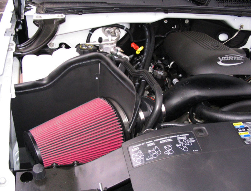 Airaid 05-06 Chevy HD 6.0L CAD Intake System w/ Tube (Oiled / Red Media)-Cold Air Intakes-Deviate Dezigns (DV8DZ9)