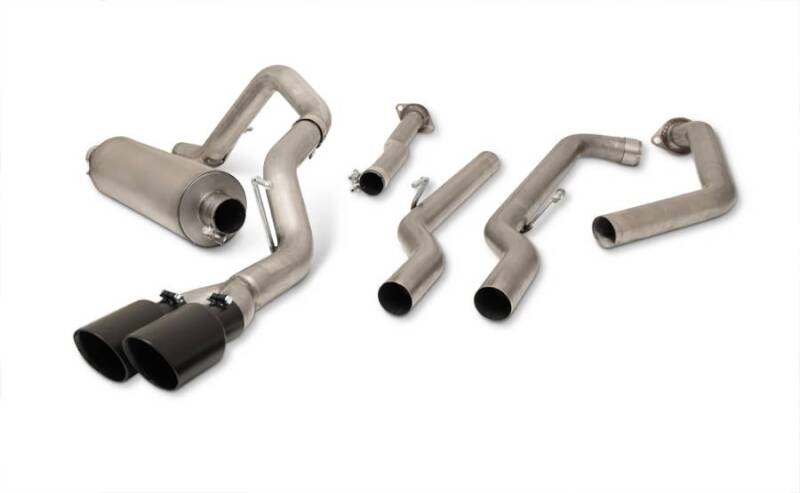 GIbson 22-24 Toyota Tundra 3.5L-T V6 Crew Max Stainless Cat Back Dual Sport Exhaust-Catback-Deviate Dezigns (DV8DZ9)