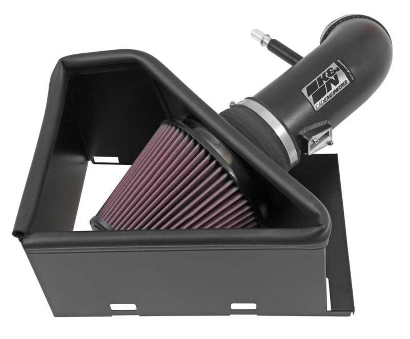 K&N 14-15 Ram 2500/3500 6.4L V8 High Flow Performance Intake Kit-Cold Air Intakes-Deviate Dezigns (DV8DZ9)