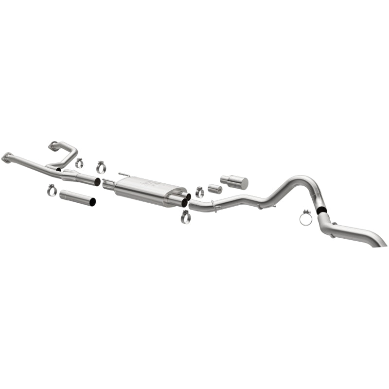 Magnaflow 22+ Toyota Tundra Overland Series 3in Single Straight Passenger Side Rear Cat-Back Exhaust-Catback-Deviate Dezigns (DV8DZ9)