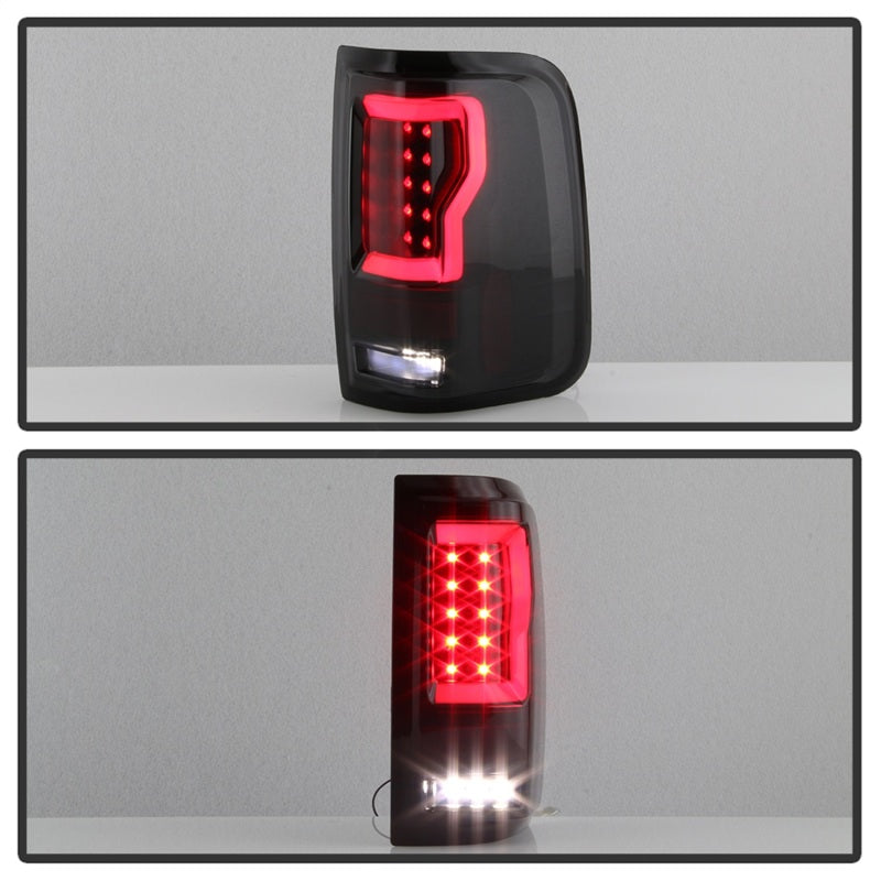 Spyder Ford F150 04-08 Styleside Tail Light V2 - LED - Black Smoke ALT-YD-FF15004V2-LBLED-BSM-Tail Lights-Deviate Dezigns (DV8DZ9)