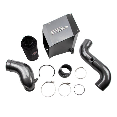 Wehrli 2006-2007 LBZ Duramax 4in Intake Kit with Air Box Stage 2 Gloss Black-Cold Air Intakes-Deviate Dezigns (DV8DZ9)