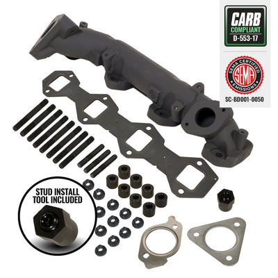 BD Diesel 15-19 Ford Power Stroke 6.7L Exhaust Manifold Passenger Side-Headers & Manifolds-Deviate Dezigns (DV8DZ9)