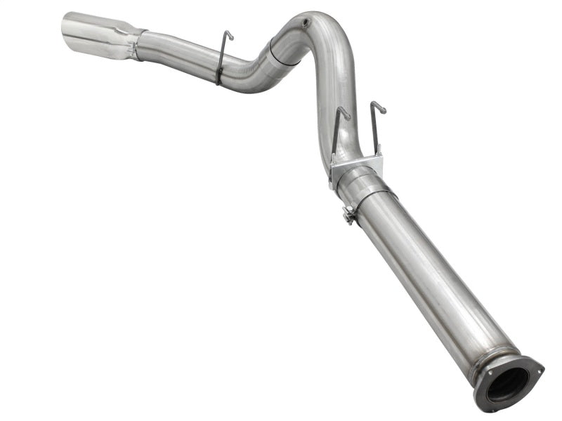 aFe Atlas Exhausts 5in DPF-Back Aluminized Steel Exhaust 2015 Ford Diesel V8 6.7L (td) Polished Tip-DPF Back-Deviate Dezigns (DV8DZ9)