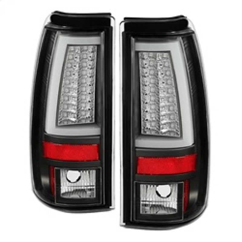 Spyder Chevy Silverado 1500/2500 99-02 Version 2 LED Tail Lights - Black ALT-YD-CS99V2-LED-BK-Tail Lights-Deviate Dezigns (DV8DZ9)