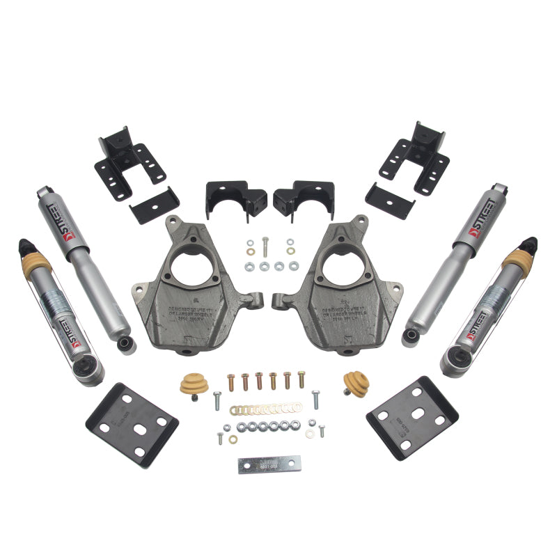 Belltech - Lowering Kit | 16-18 GM Silverado/Sierra All Cab 2WD | 3"-4" F / 5"-6" R-Lowering Kits-Deviate Dezigns (DV8DZ9)