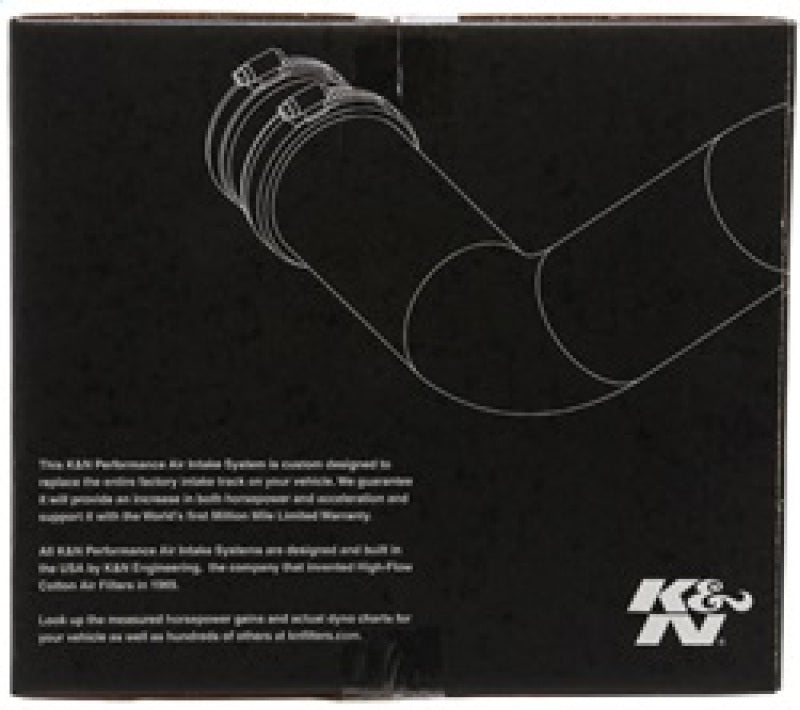 K&N 2015 Ford F150 EcoBoost V6-3.5L 57 Series FIPK Performance Intake Kit-Cold Air Intakes-Deviate Dezigns (DV8DZ9)