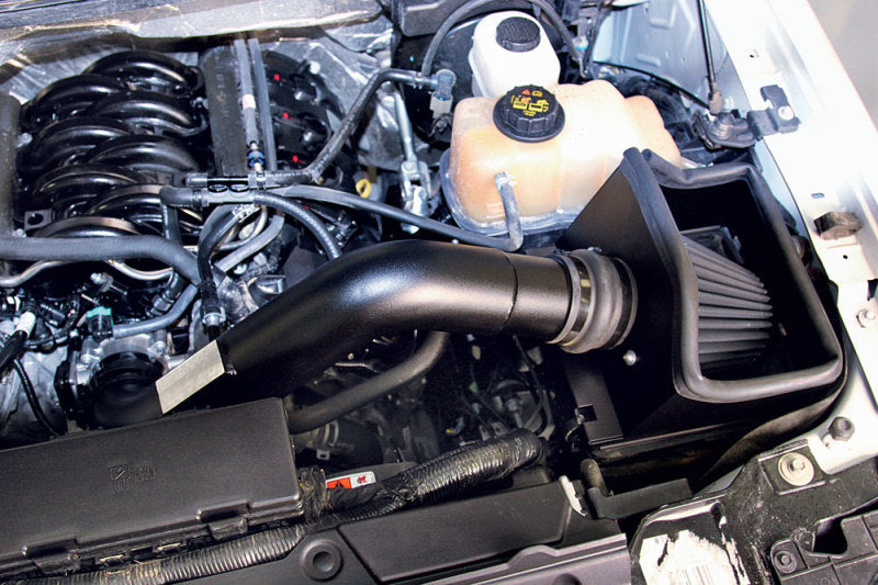 K&N 11-14 Ford F150 5.0L V8 Black Performance Intake Kit-Cold Air Intakes-Deviate Dezigns (DV8DZ9)