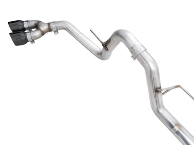 AWE 0FG 21+ Ford F150 Dual Side Exit Cat-Back Exhaust - 4.5in Diamond Black Tips-Catback-Deviate Dezigns (DV8DZ9)