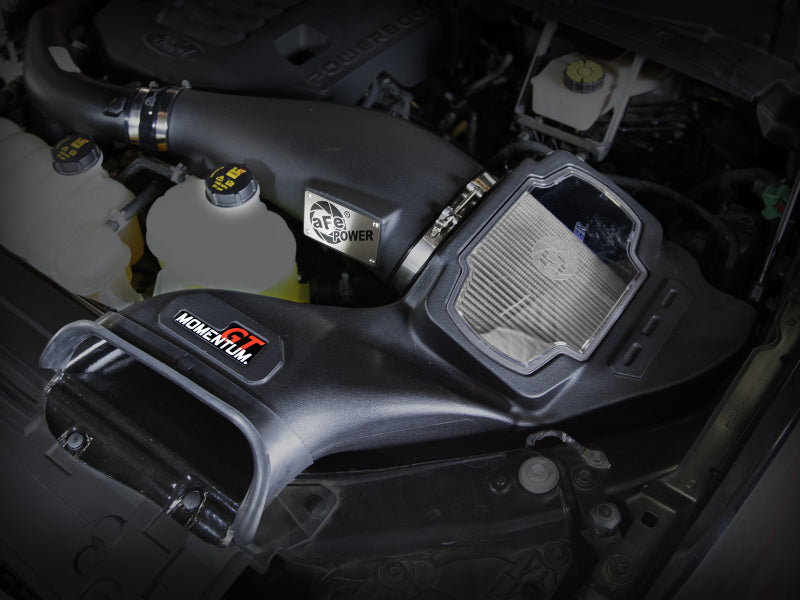 aFe POWER Momentum GT Pro Dry S Intake System 21-22 Ford F-150 V6-3.5L (tt) PowerBoost-Cold Air Intakes-Deviate Dezigns (DV8DZ9)