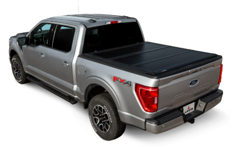 LEER 2015+ Ford F150 HF650M 5Ft6In Tonneau Cover - Folding-Tonneau Covers - Hard Fold-Deviate Dezigns (DV8DZ9)